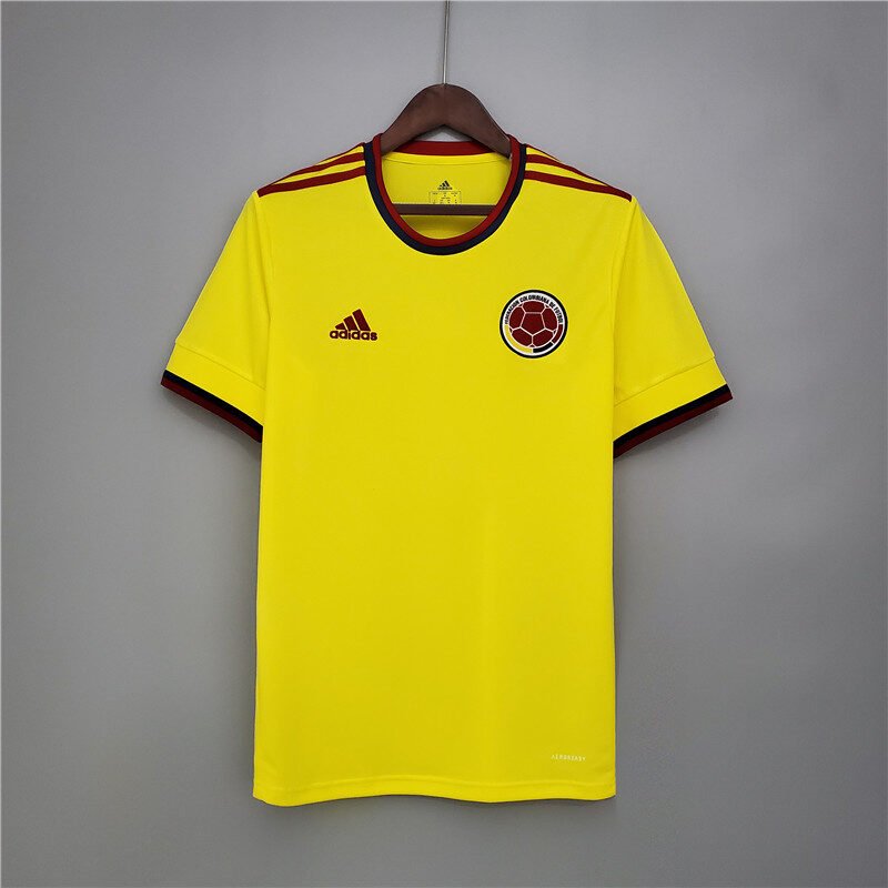 Camiseta Colombia Seleção Casa Adidas Temporada 21/22