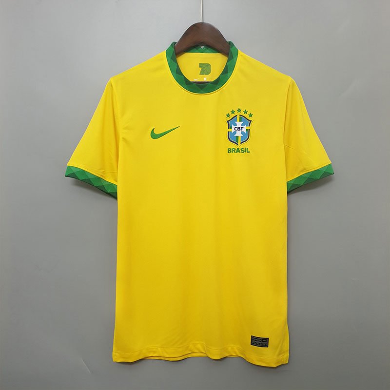 Camiseta Brasil Seleção Casa Nike Temporada 21/22