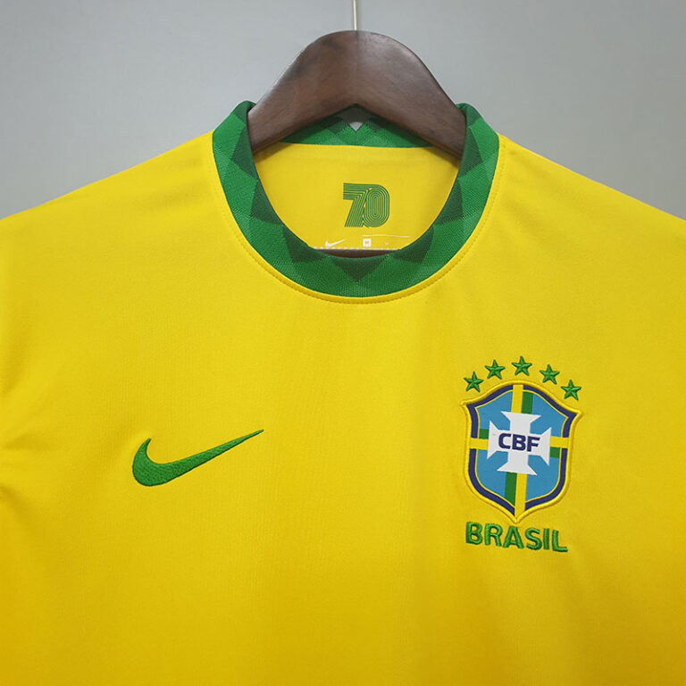 Camiseta Brasil Seleção Casa Oficial Nike Temporada 21/22 - Sportset