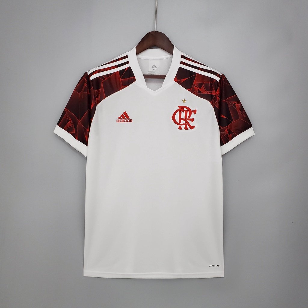 Camiseta Flamengo Visitante Adidas Temporada 21/22