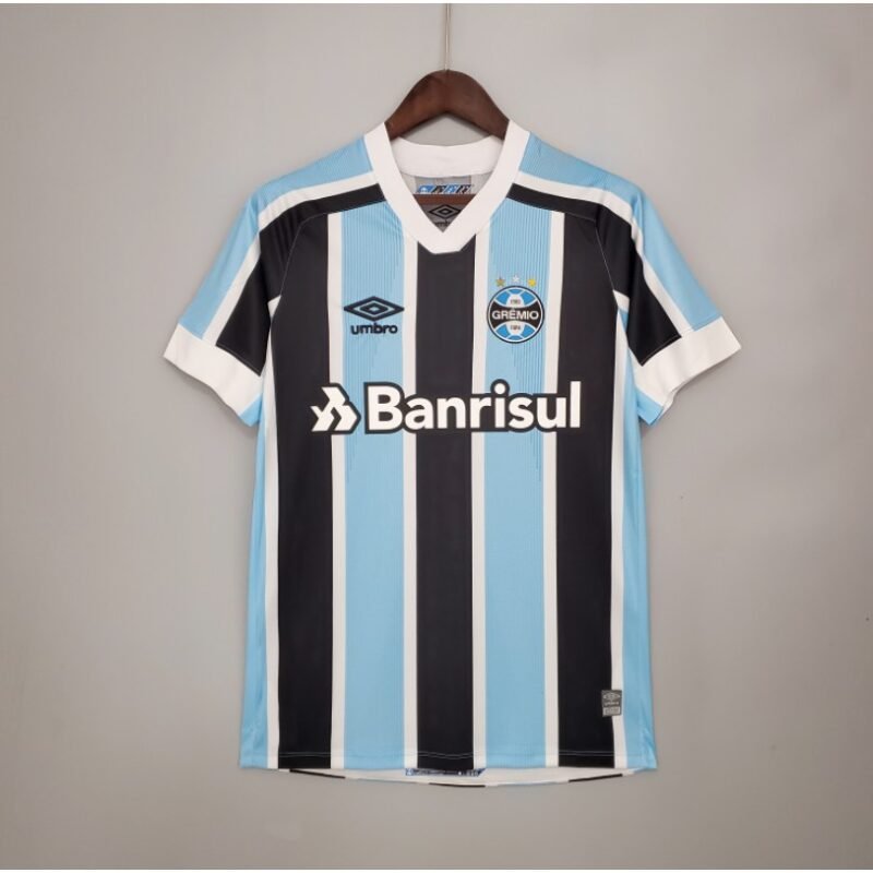 Camiseta Grêmio Casa Oficial Umbro Temporada 21/22