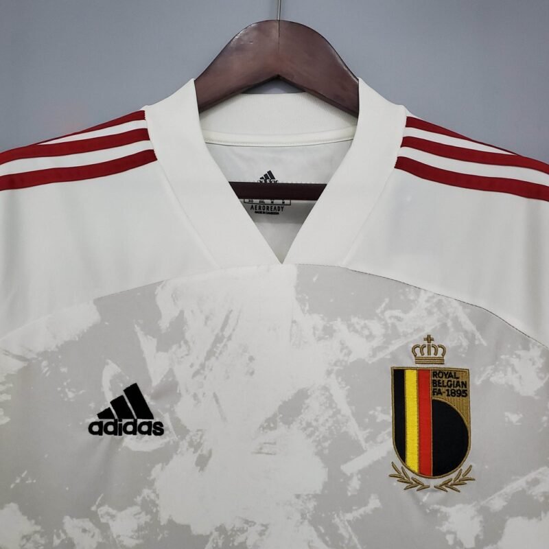 Camiseta Bélgica Seleção Visitante Oficial Adidas Temporada 21/22