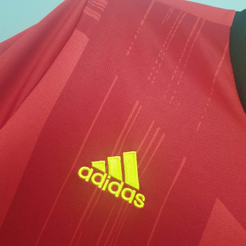 Camiseta Bélgica Seleção Casa Oficial Adidas Temporada 21/22