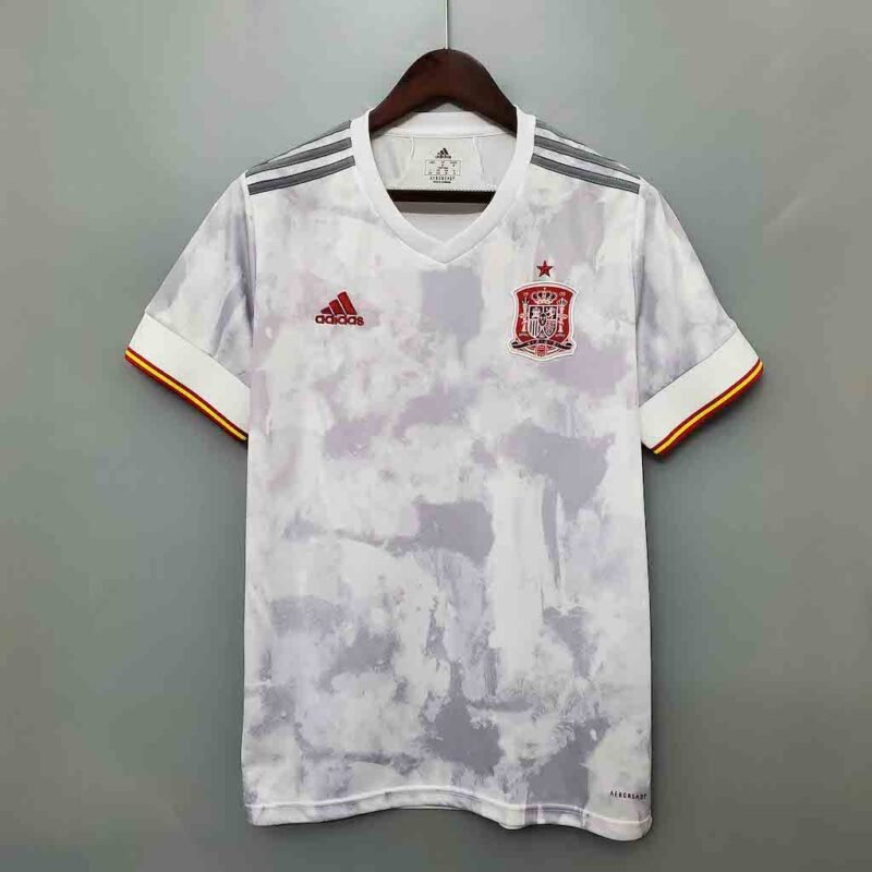 Camiseta Espanha Seleção Visitante Oficial Adidas Temporada 21/22