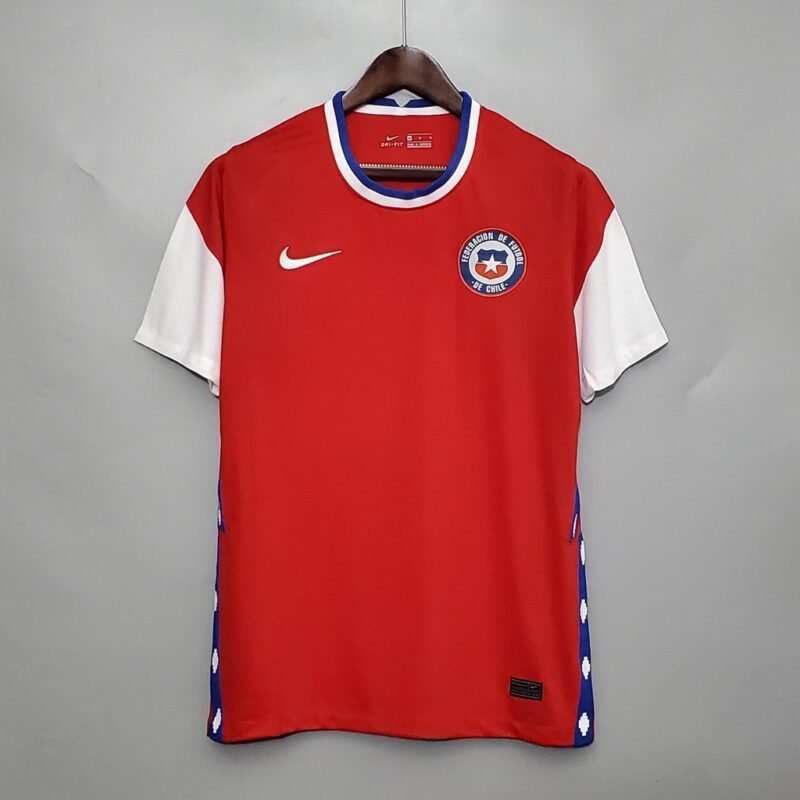 Camiseta Chile Seleção Casa Oficial Nike Temporada 21/22
