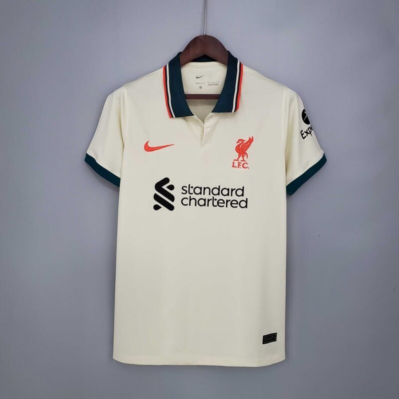 Camiseta Liverpool Visitante Oficial Nike Temporada 21/22