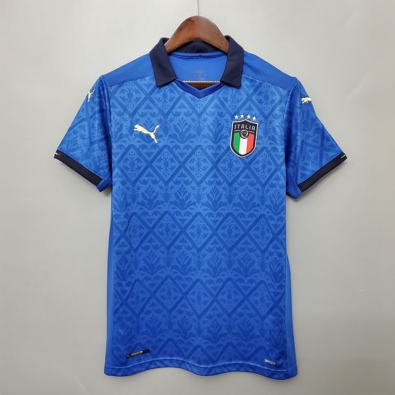 Camiseta Itália Seleção Casa Oficial Puma Temporada 21/22