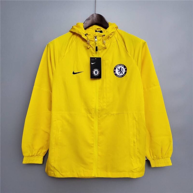 Corta Vento Chelsea Oficial Nike Amarelo 20/21