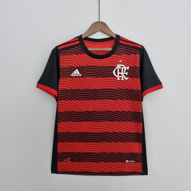 Camiseta Flamengo Casa Adidas Temporada 22/23