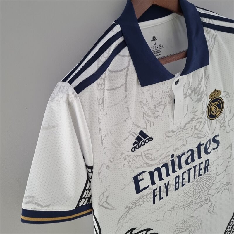 Camiseta Real Madrid Adidas Temporada 22/23 Edição Especial Dragão Chinês