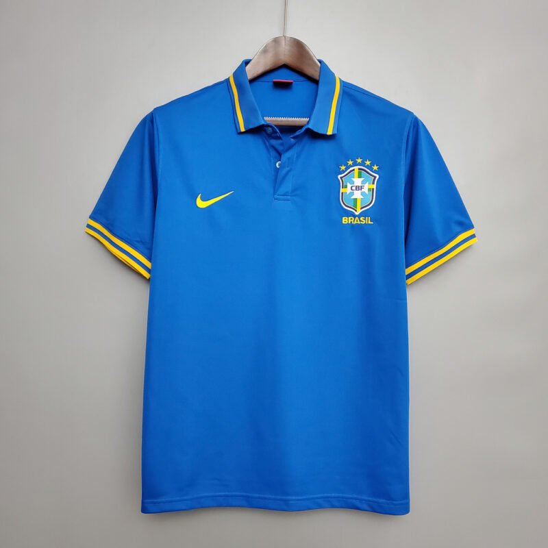 Camiseta Polo Seleção Brasileira Nike 21/22