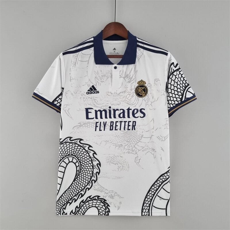 Camiseta Real Madrid Adidas Temporada 22/23 Edição Especial Dragão Chinês