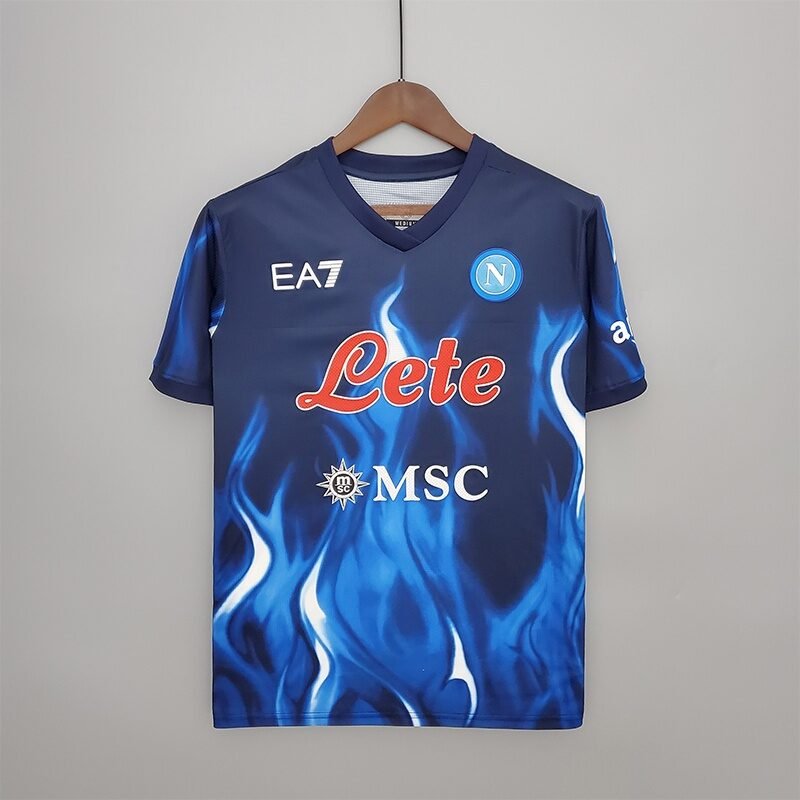 Camiseta Napoli EA7 Casa Temporada 22/23