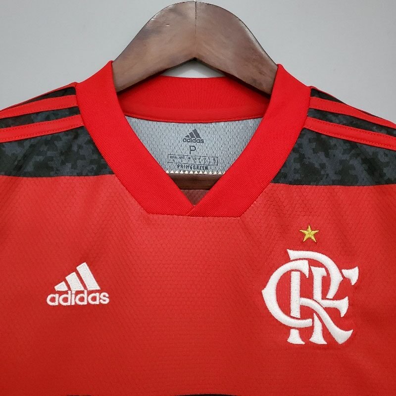 Camiseta Flamengo Feminina Casa Oficial Adidas 21/22