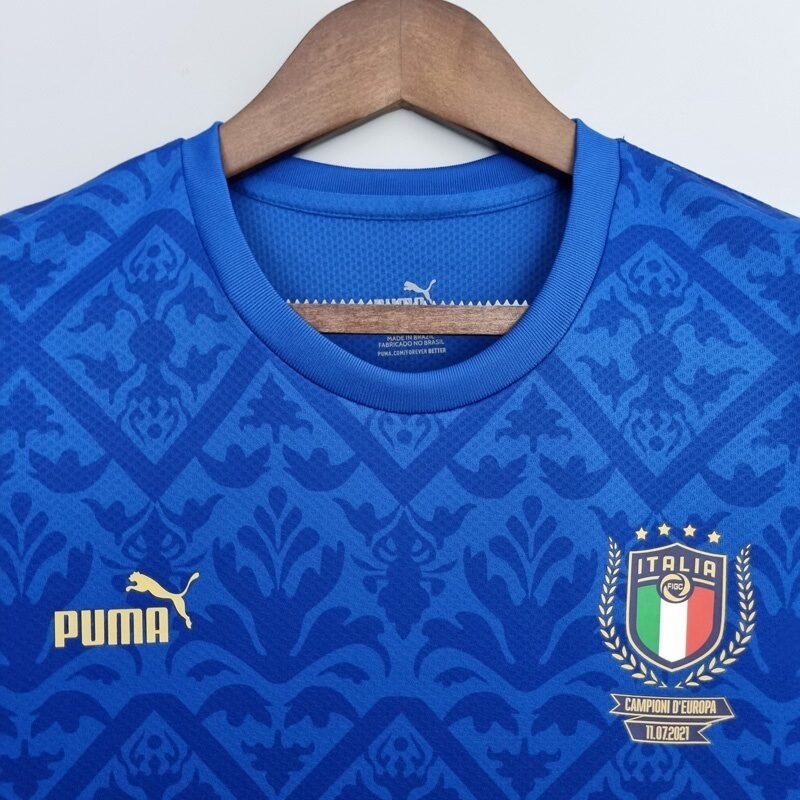 Camiseta Itália Seleção Casa Puma Temporada 22/23