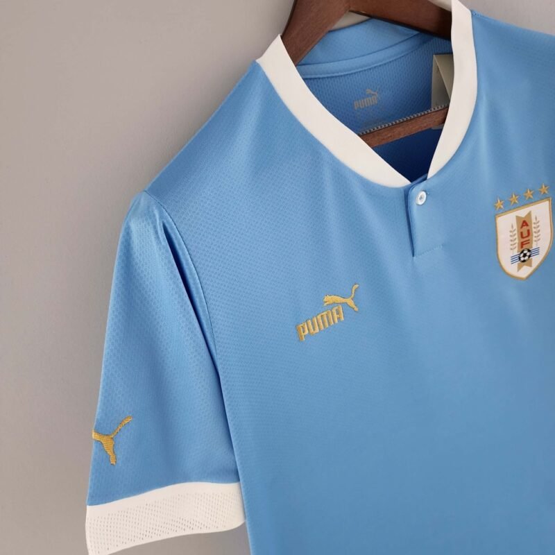 Camiseta Seleção Uruguai Casa Puma Temporada 22/23