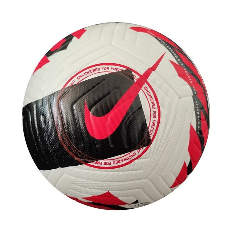 Bola de Futebol Profissional Nike Strike AerowSculpt Branco e Rosa