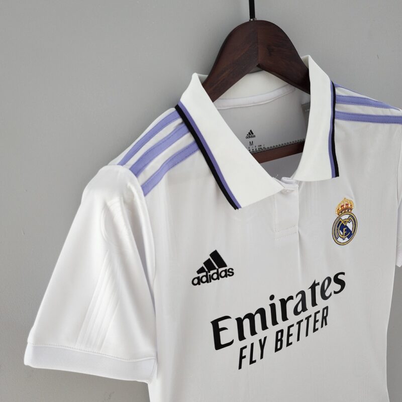 Camiseta Feminina Real Madrid Oficial Adidas Temporada 22/23