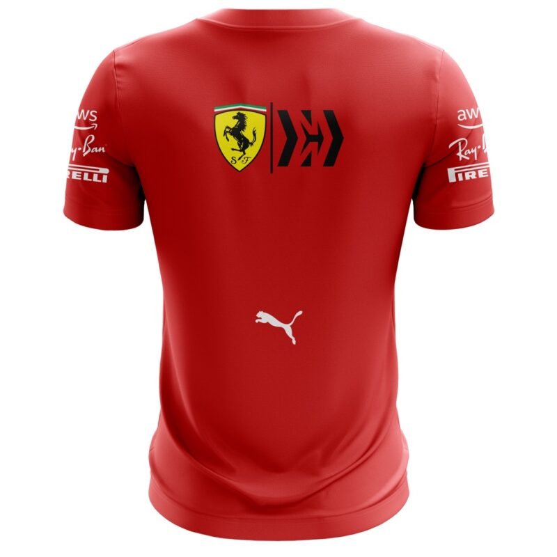 Camiseta Scuderia Ferrari Formula 1 22/23 Vermelha
