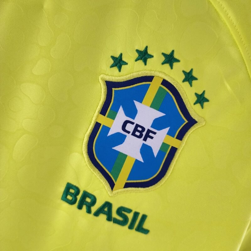 Camiseta Brasil Seleção Casa Oficial Nike Temporada 22/23