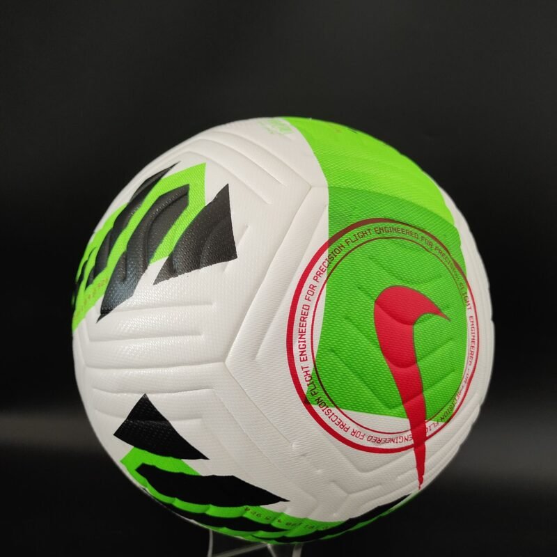 Bola de Futebol Profissional Nike Strike AerowSculpt Branco e Verde