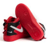 Nike air force sales vermelho cano alto