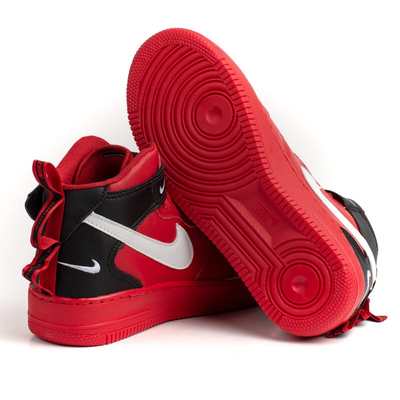Tênis Nike Cano Alto Air Force LV8 Unisex Vermelho