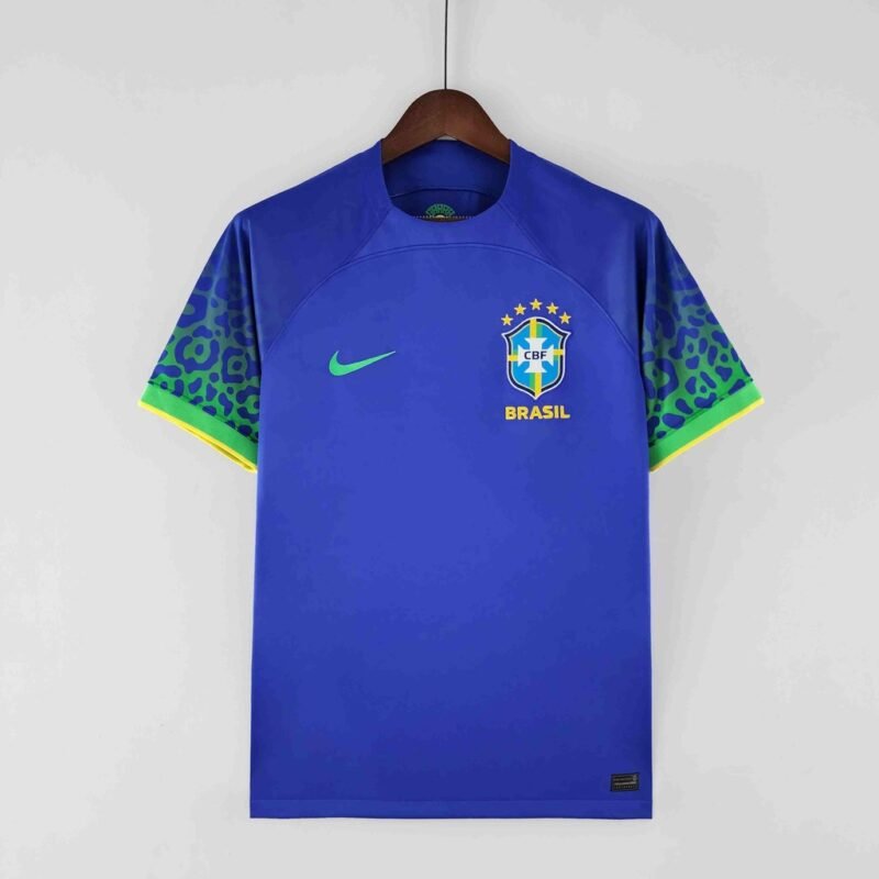 Camiseta Brasil Seleção Visitante Oficial Nike Temporada 22/23