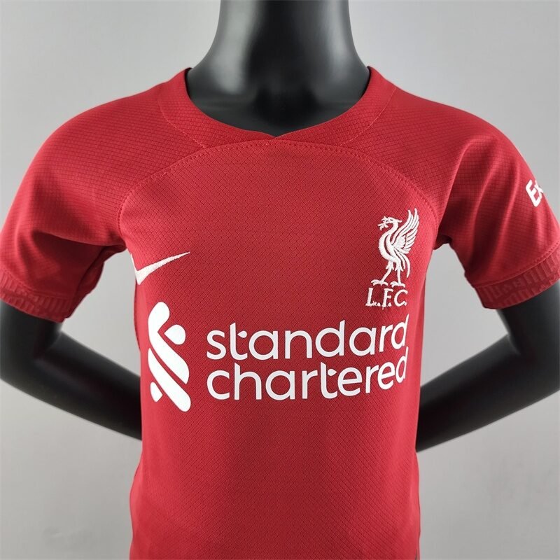 Conjunto Infantil Nike Oficial Liverpool FC 22/23