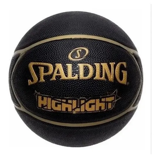 Bola Basquete Spalding NBA Highlight N7 Oficial de Jogo em Borracha -  Sportset