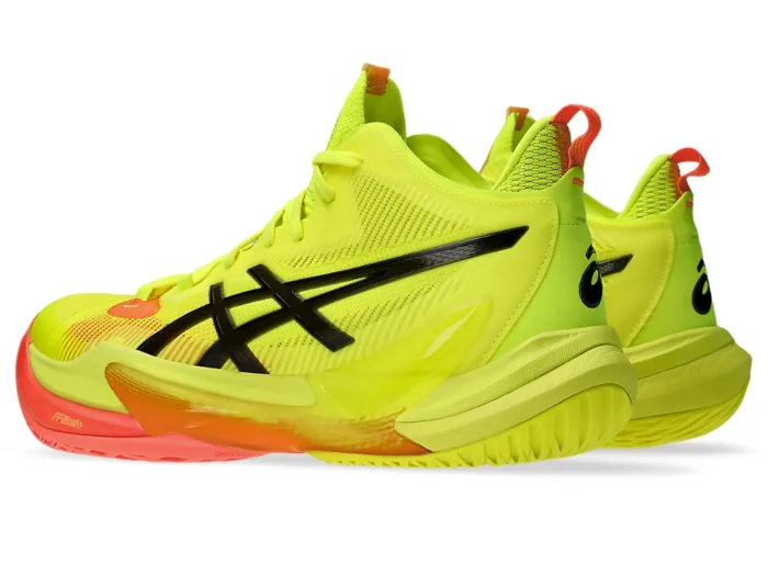 Tênis Asics de Voleibol Profissional Metarise Paris Verde - Image 4