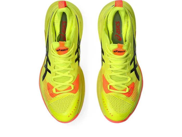 Tênis Asics de Voleibol Profissional Metarise Paris Verde - Image 5