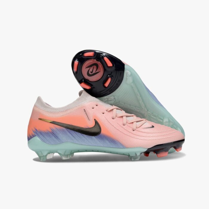 Chuteira de Campo Nike Phantom Luna Elite 2 Salmão