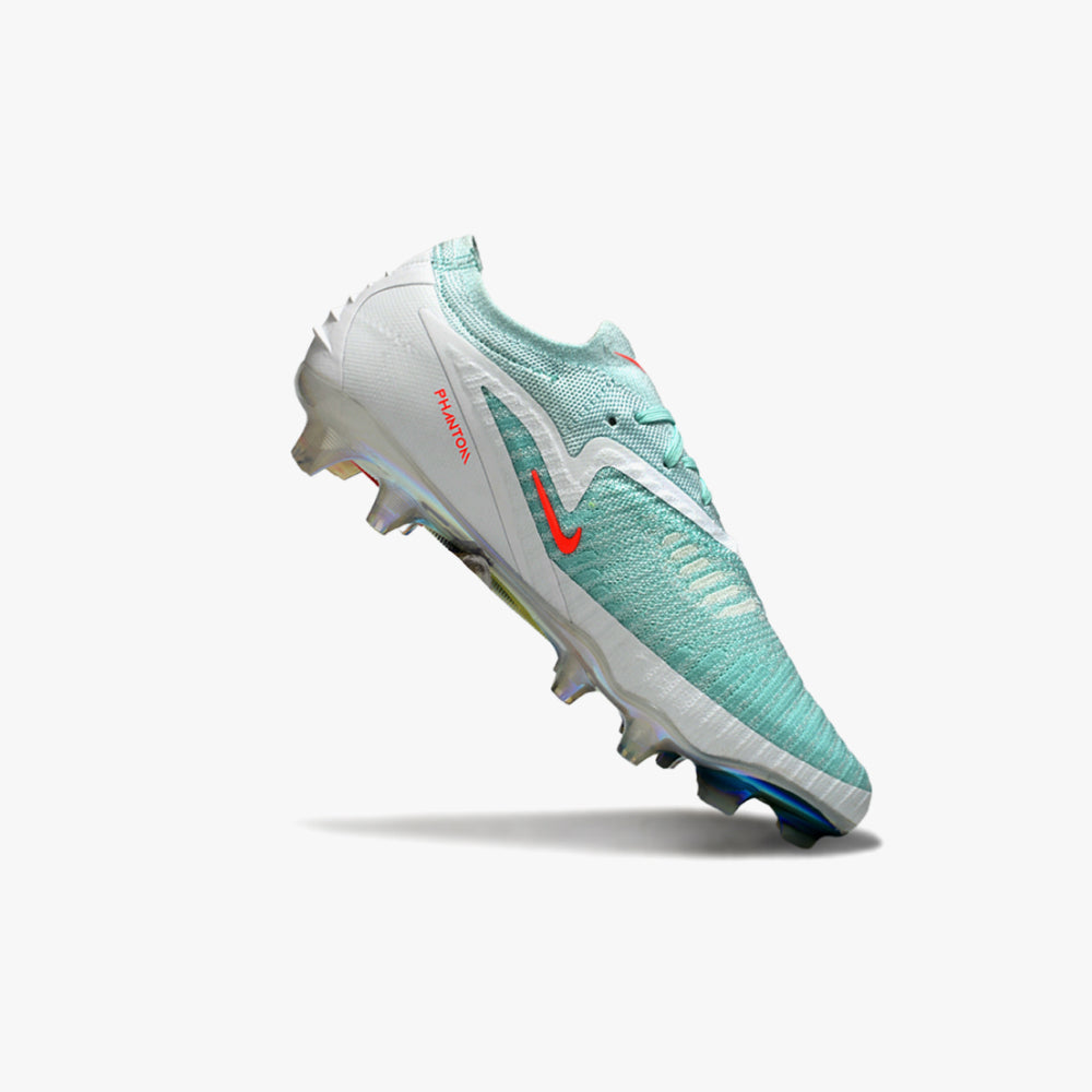 Chuteira de Campo Nike Phantom GX Elite 6 Branco e Laranja
