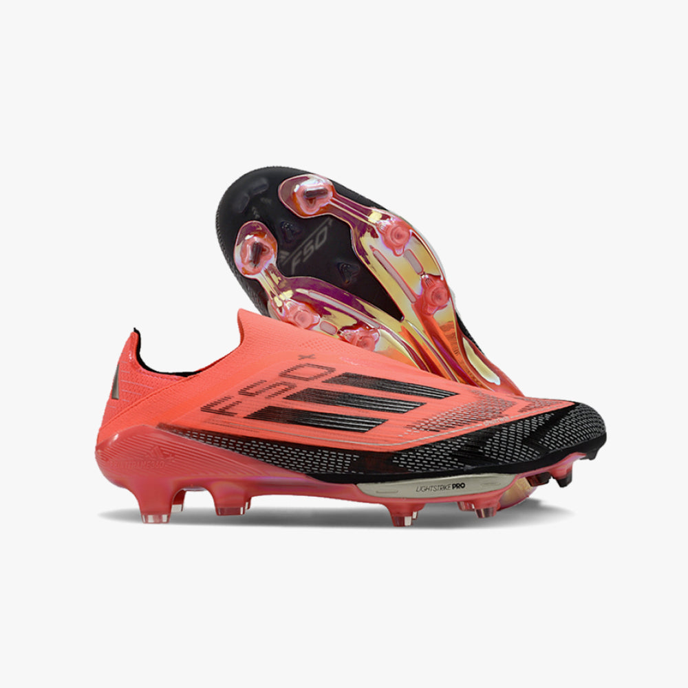 Chuteira de Campo Adidas F50 Elite Vermelho e Preto