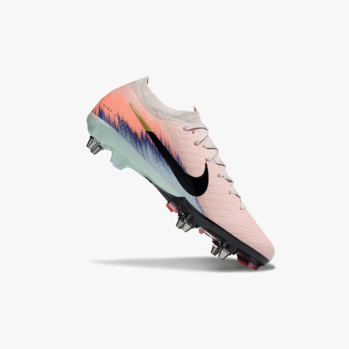 Chuteira de Campo Nike Mercurial Vapor Air Zoom 16 Trava Mista Salmão - Image 2
