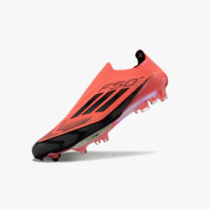 Chuteira de Campo Adidas F50 Elite Vermelho e Preto - Image 3