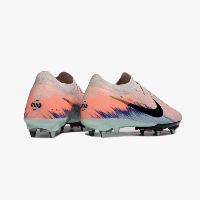 Chuteira de Campo Nike Mercurial Vapor Air Zoom 16 Trava Mista Salmão - Image 4