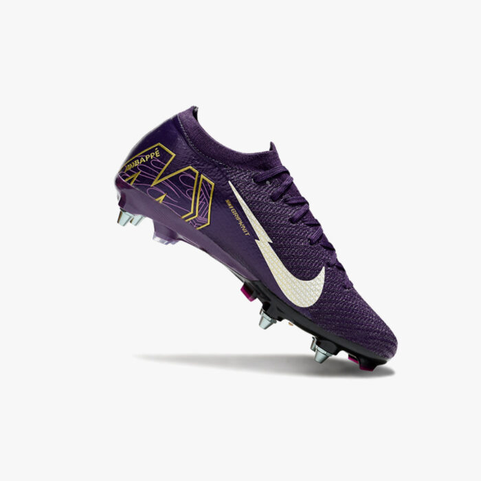 Chuteira de Campo Nike Mercurial Vapor Air Zoom 16 Trava Mista Roxa - Image 2