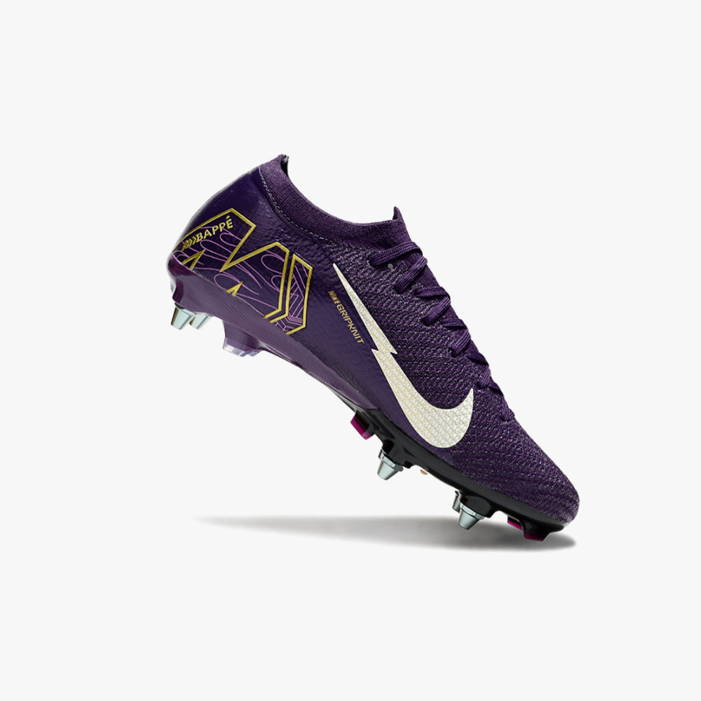 Chuteira de Campo Nike Mercurial Vapor Air Zoom 16 Trava Mista Roxa