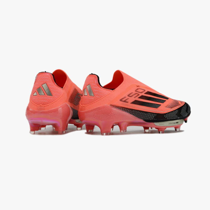 Chuteira de Campo Adidas F50 Elite Vermelho e Preto - Image 4