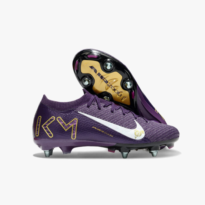 Chuteira de Campo Nike Mercurial Vapor Air Zoom 16 Trava Mista Roxa