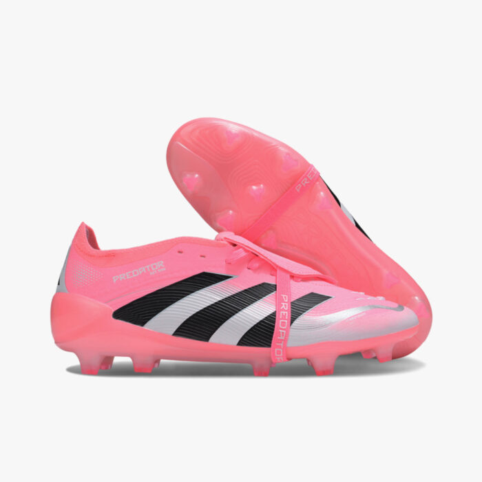 Chuteira de Campo Adidas Predator Accuracy + 25 Rosa Fold Over