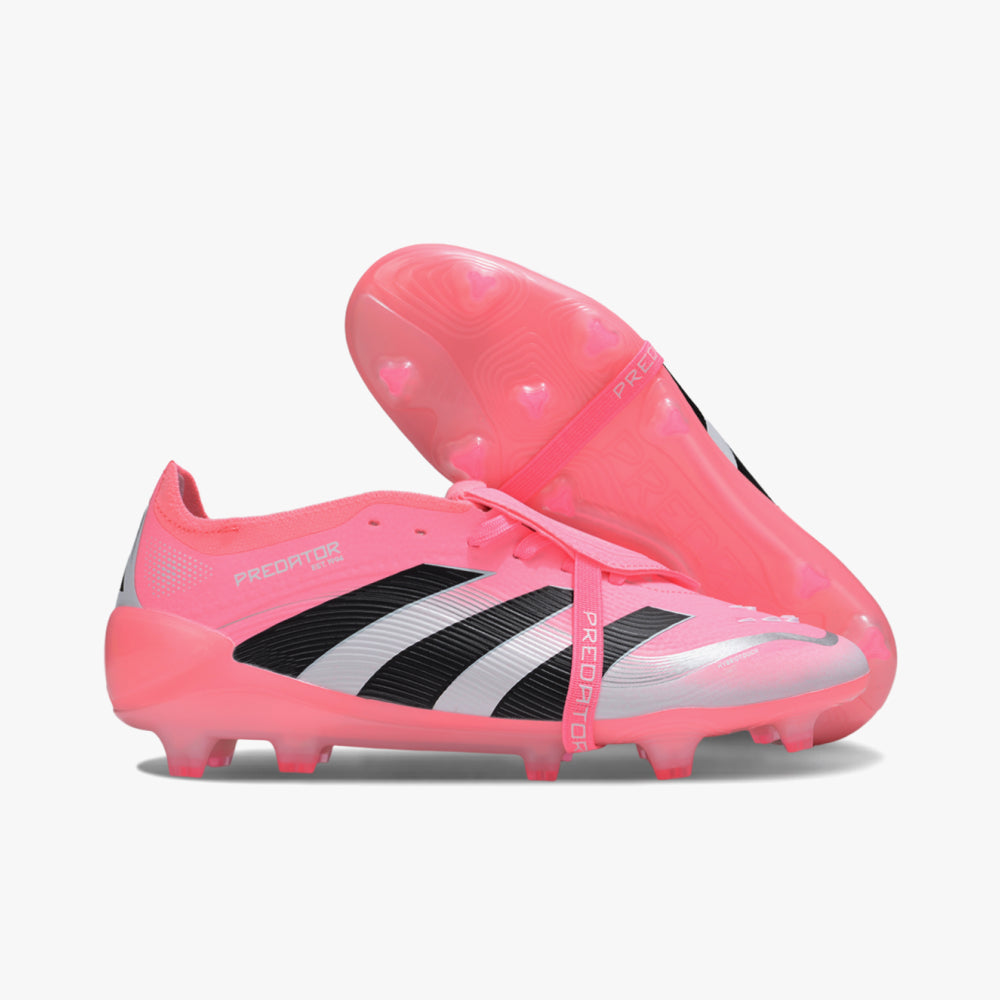 Chuteira de Campo Adidas Predator Accuracy + 25 Rosa Fold Over