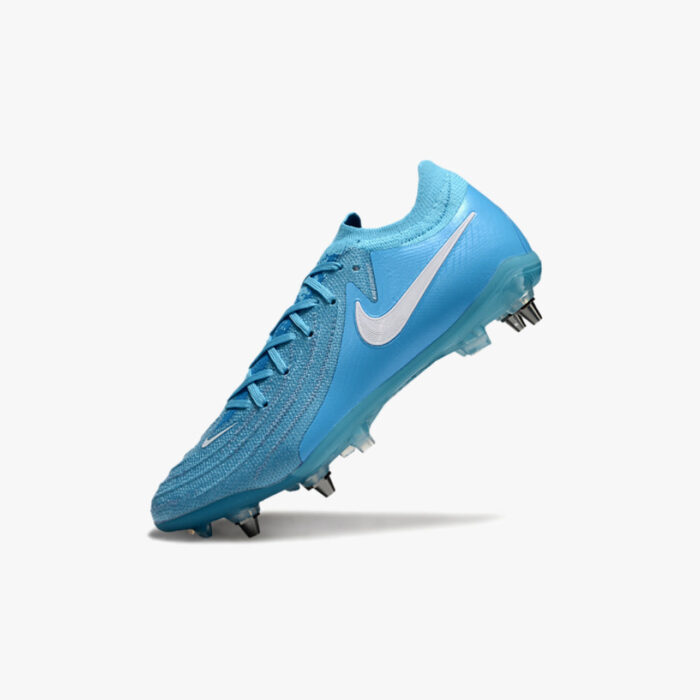 Chuteira de Campo Nike Phantom GX 2 Elite Azul Trava Mista - Image 3