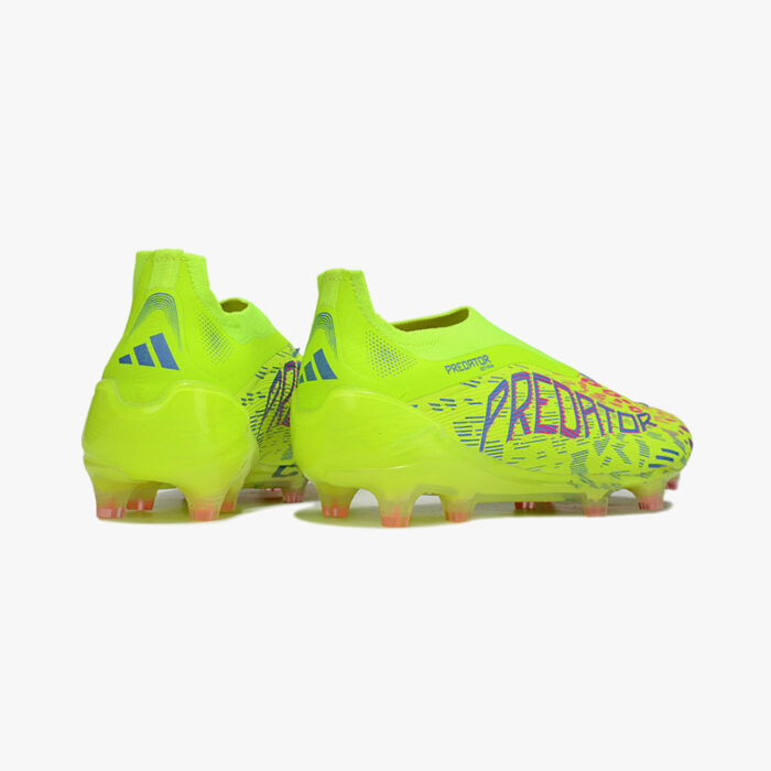 Chuteira de Campo Adidas Predator 25 Elite Verde Sem Cadarço - Image 4