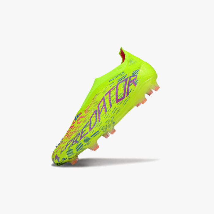 Chuteira de Campo Adidas Predator 25 Elite Verde Sem Cadarço - Image 2