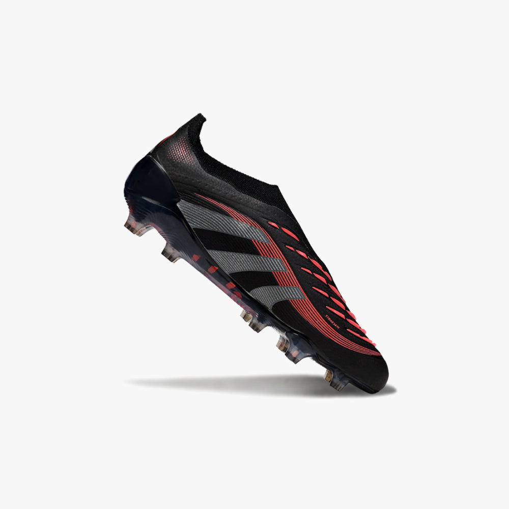 Chuteira de Campo Adidas Predator 25 Elite Preta Sem Cadarço