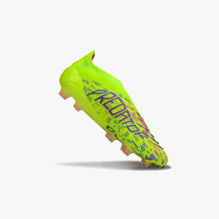 Chuteira de Campo Adidas Predator 25 Elite Verde Sem Cadarço - Image 3